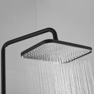 Душевая стойка Shevanik S6836H чёрный